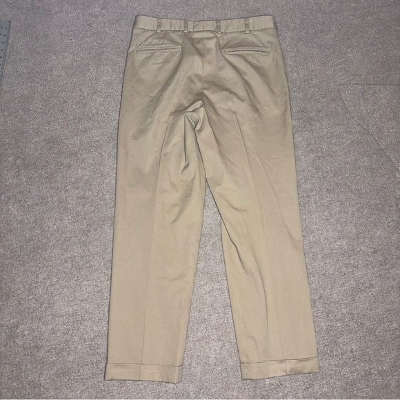 Bills Khakis Mens 36 Classic Fit Tan Chino Pants Made USA - Picture 11 of 14